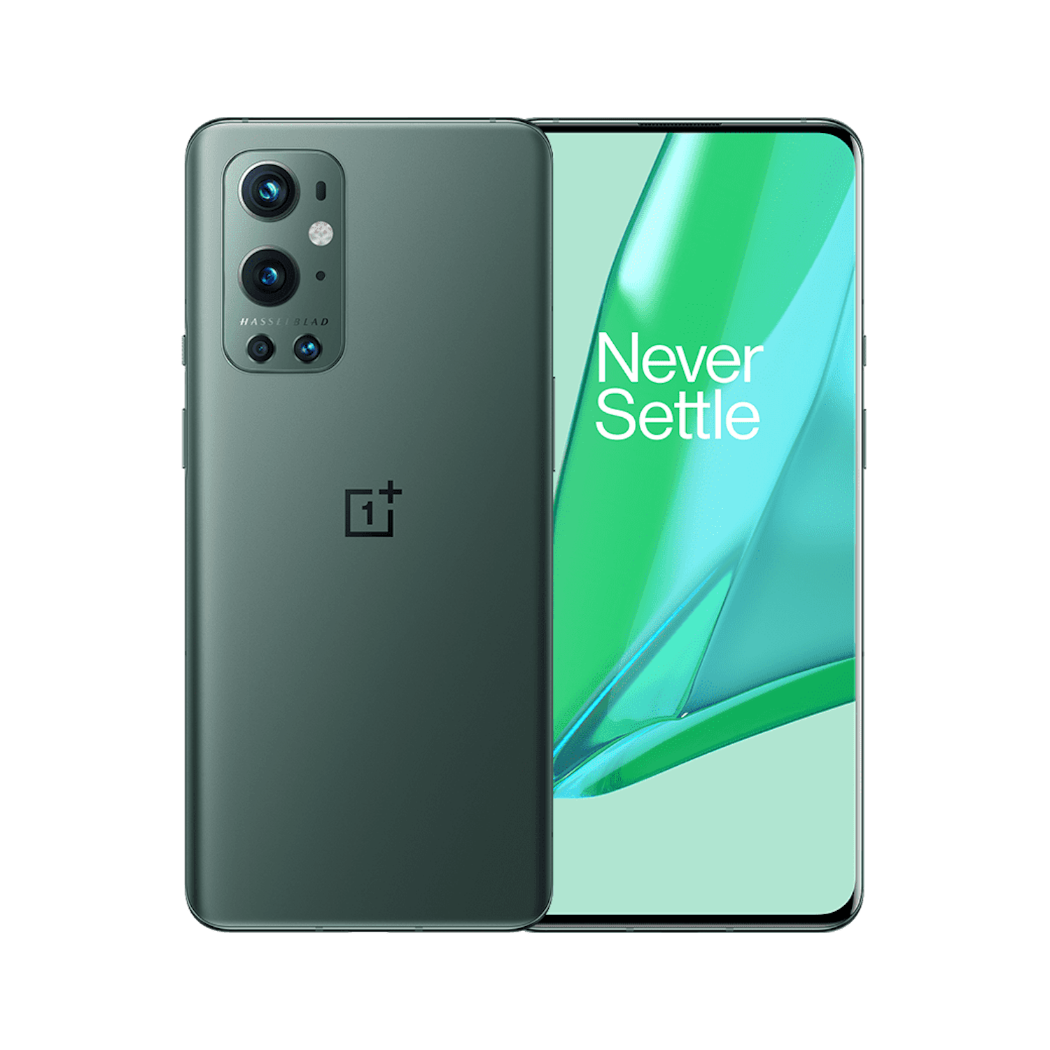 OnePlus 9 OnePlus 9 i farven Pine Green